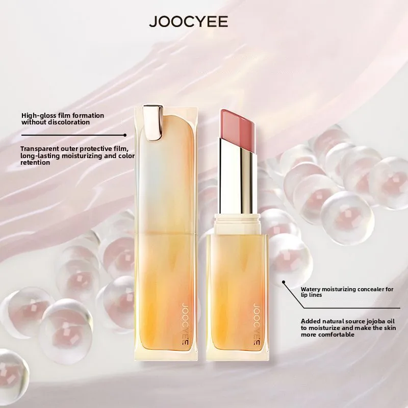 JOOCYEE Kryształowa Pomadka Lustrzany Błyszczyk do Ust Nieprzywierający do Kubka Nawilżający Balsam do Ust Nawilżające Pomadki z Barwieniem