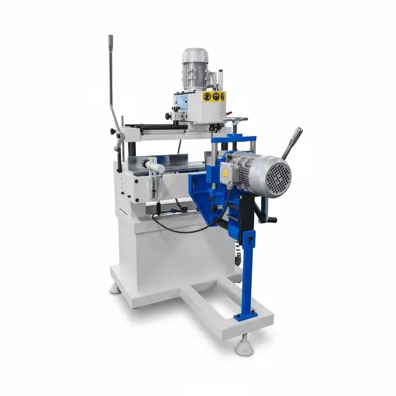 2026 New Door and Window Double Axis Double Head Copy-Routing Milling Machine/ Hole Drilling Machine