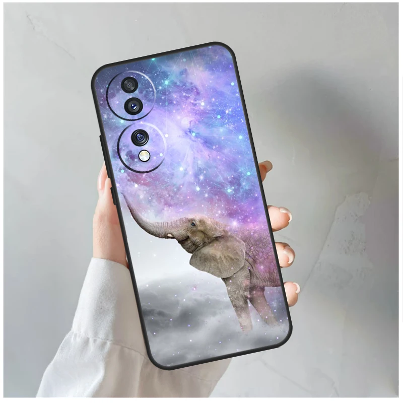 Baby Elephant Case For Honor X9a X8a X6a X7a X6 X7 X8 X9 X9b X8b Honor 70 50 90 Lite Magic 5 6 Pro Cover