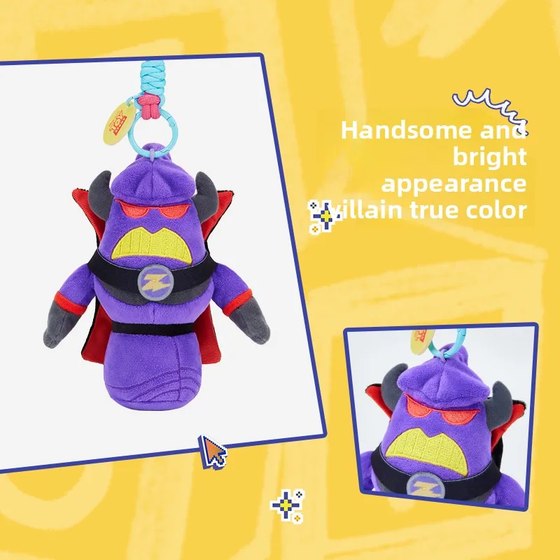 Disney Pixar Playful Pals Plush Keychain - Soft Stuffed Toy, Cute Collectible for Bag Backpack Accessories (Multiple Characters)