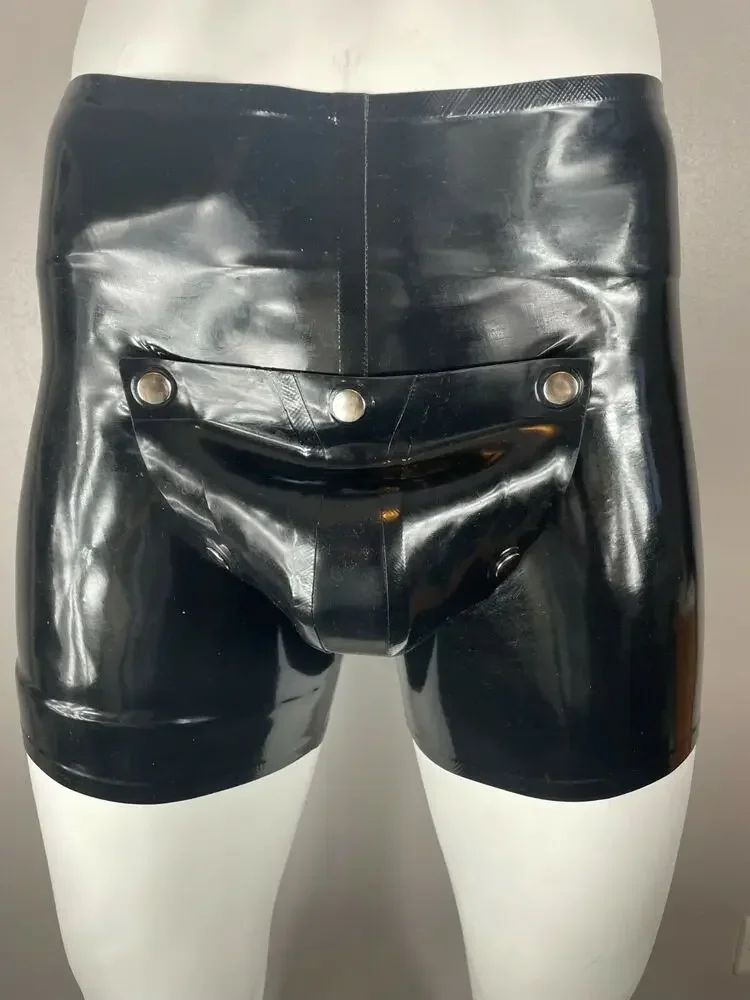 

Rubber Latex Boxer Shorts Codpiece-Latex Gummi Party Suit Catsuit Ganzanzug Bodysuit Anzug Overall Kostüm