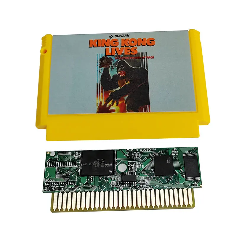 King Kong Lives -  Megaton Punch Of Rage  NES 8 Bit 60 Pins FC Game Cartridge