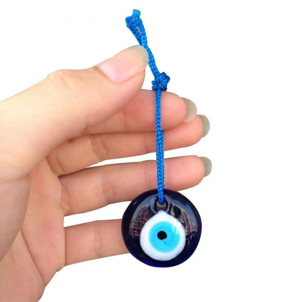 Charm Lampwork Kabbalah Office Auto Accessories Home Turkish Glass Evil Eye Car Pendant Auto Decor Amulet Interior Decor