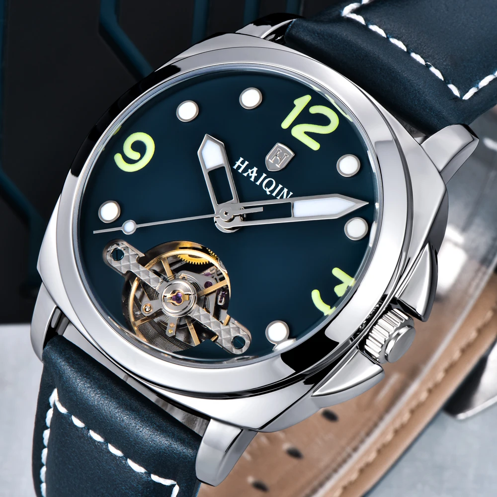 2026 새로운 HAIQIN 디자인 최고급 투르비옹 기 - Tourbillon Movement Watch 리뷰 및 가격