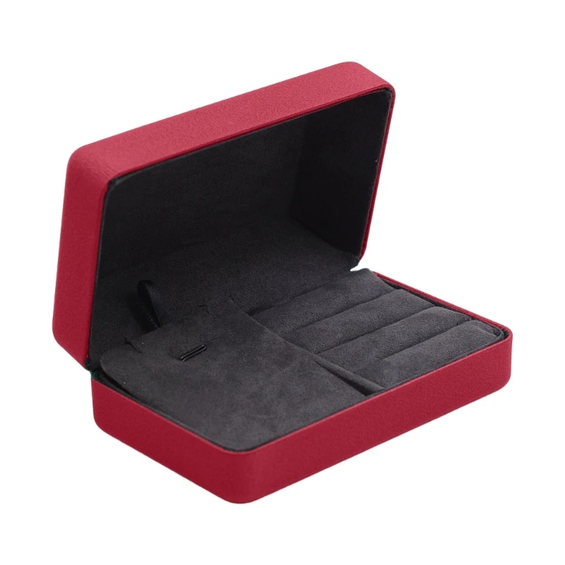 

Portable Jewelry Storage Box Rings Earring Travel Case Elegant Women Necklace Storage Case Diaplay Gift Boxes