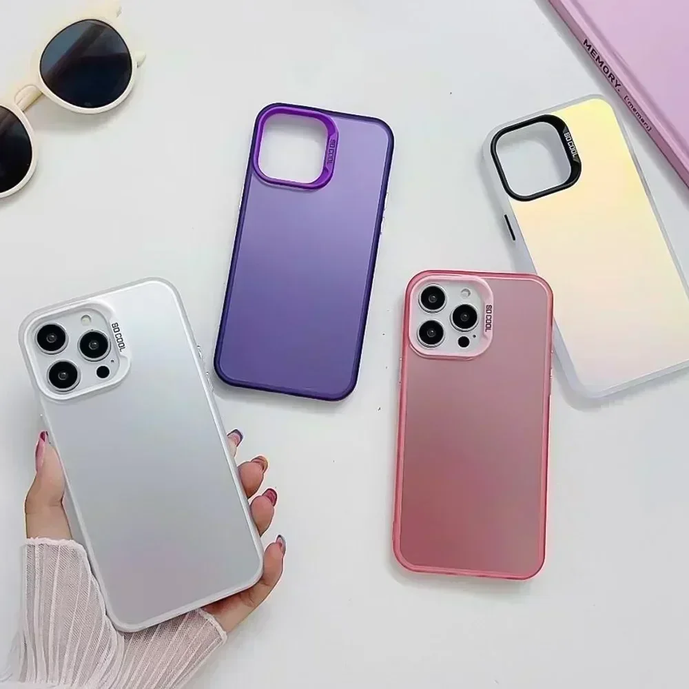 For Realme C65 C67 4G 5G Case RealmeC61 C63 Silver IMD Phone Case For Realme C65 C67 Luxury Matte Color Shockproof Cover Fundas