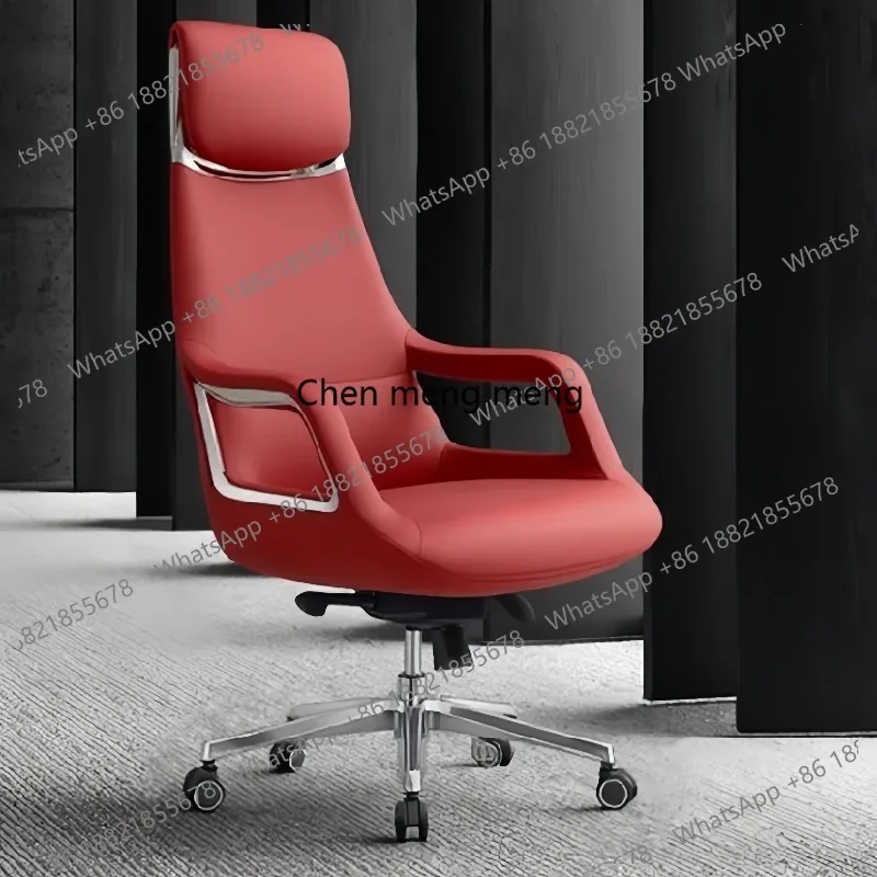 

F150 Boss Office President Chair Comfortable Ergonomic Computer Orange Red Premium Class Chair