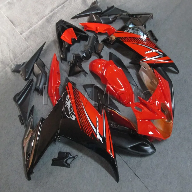 Full fairing kits for FZ6 FZ6R 2009 2010 red black FZ6 09 10 FZ6R ABS plastic kit motor Fairing