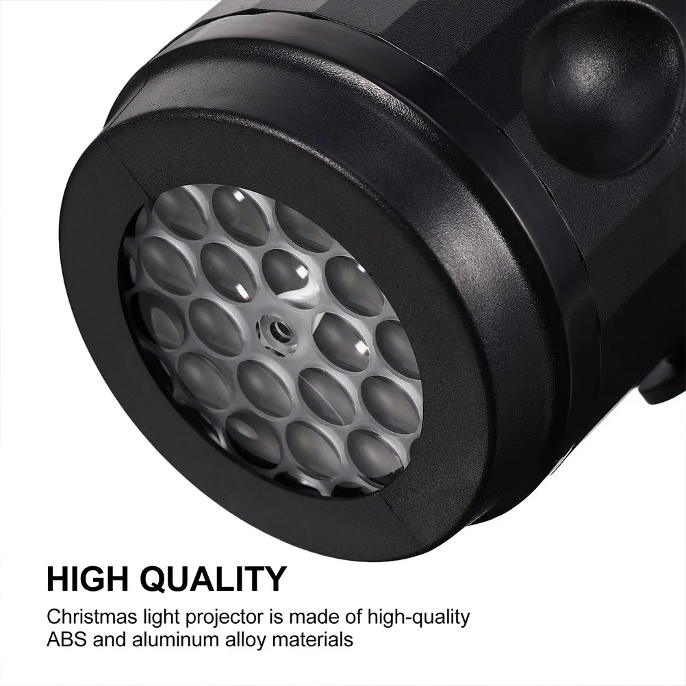 

1pc Christmas Projection Light Led Decorative Lamp For Wall Ceiling Snowflake Xmas Party Atmosphere Stage Lighting Tool