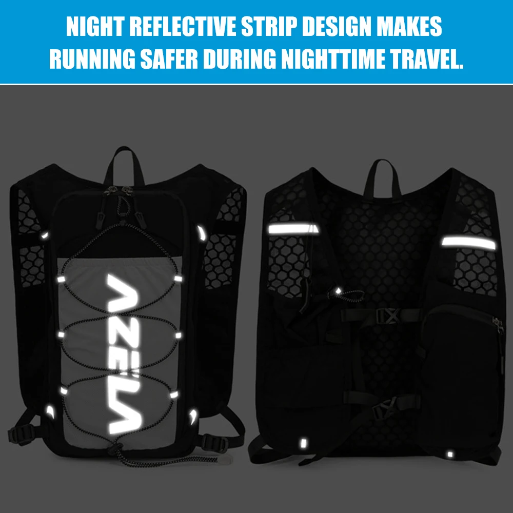 1PCS Running Hydration Vest Backpack, Lightweight Water Backpack, Hydration Backpack for Hiking Biking Running for Women Men