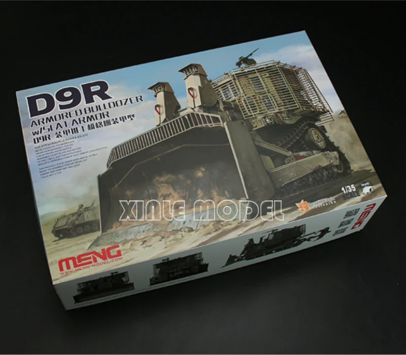 

Наборы для сборки моделей MENG 1/35 SS-010 D9R, бронированный бульдозер с планкой, броня для военной игрушки, коллекция для хобби