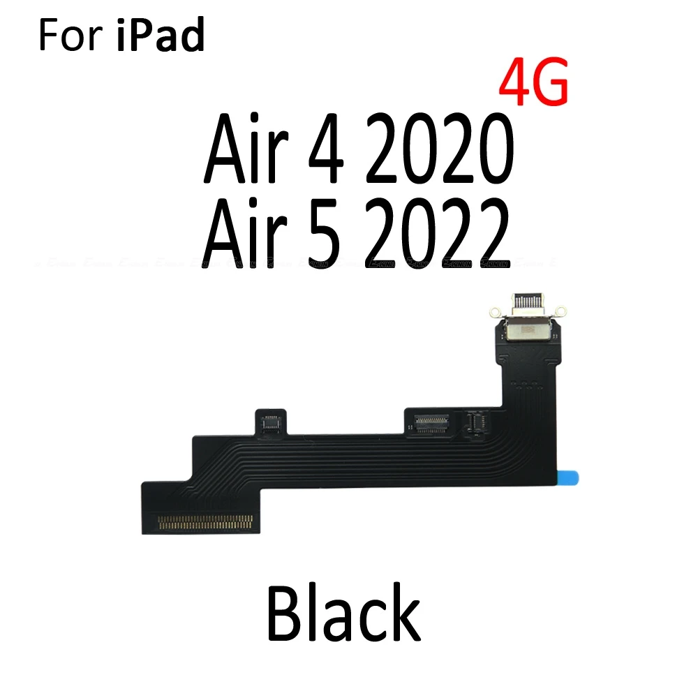 USB Charging Port Dock Plug Connector Charger Flex Cable For iPad Air mini 2 3 4 5 6 4G WiFi