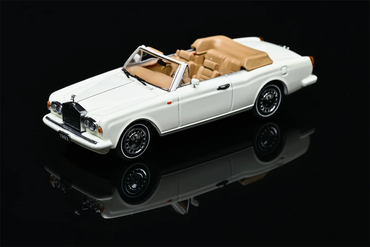 GFCC RR 1/64 Corniche IV1993 Soft Top Convertible Vintage cars High Performance Car Diecast Toy Station Vehicle with Display Box