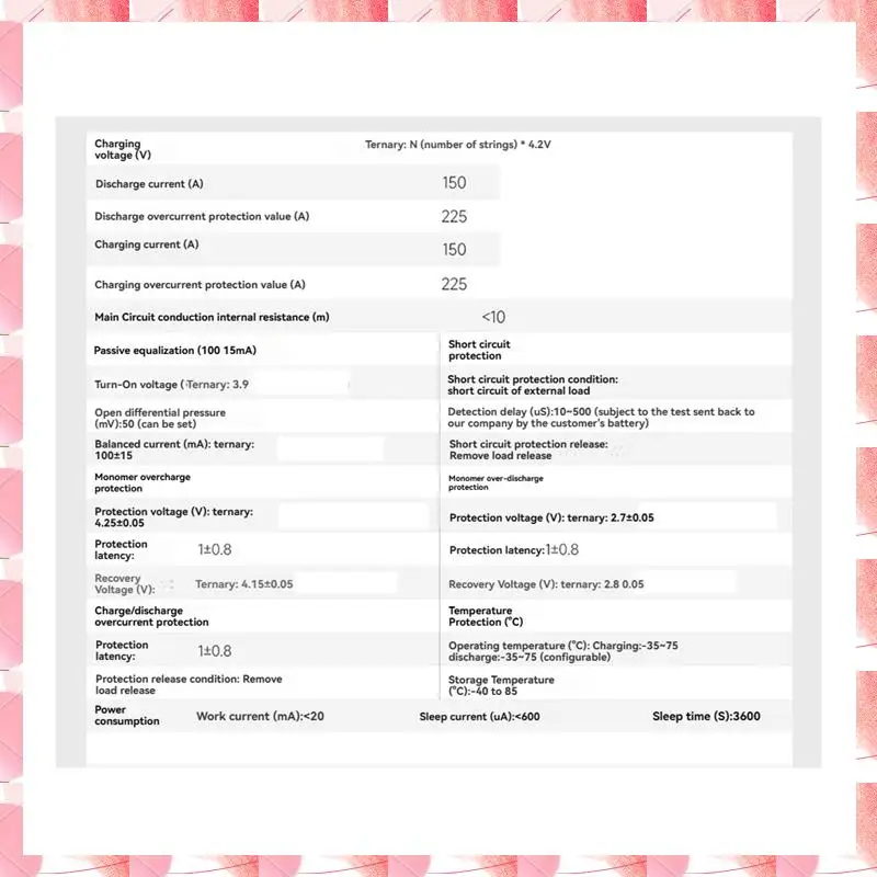 JAJA Smart BMS Bluetooth LFP Ternäre Lithium 48V Batterie Solar Inverter Outdoor Power Home Energie Lagerung RV Roller 13S