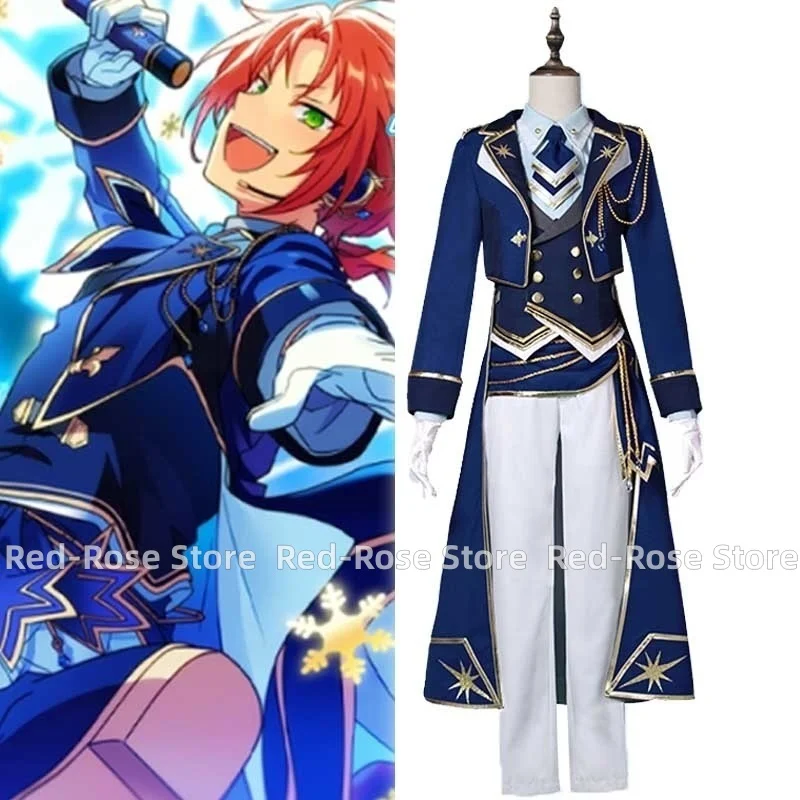 

Ensemble Stars Tsukinaga Leo Cosplay Costume The Glorious Knights Starlight Festival Uniforms Halloween Party Outfit Custom Made