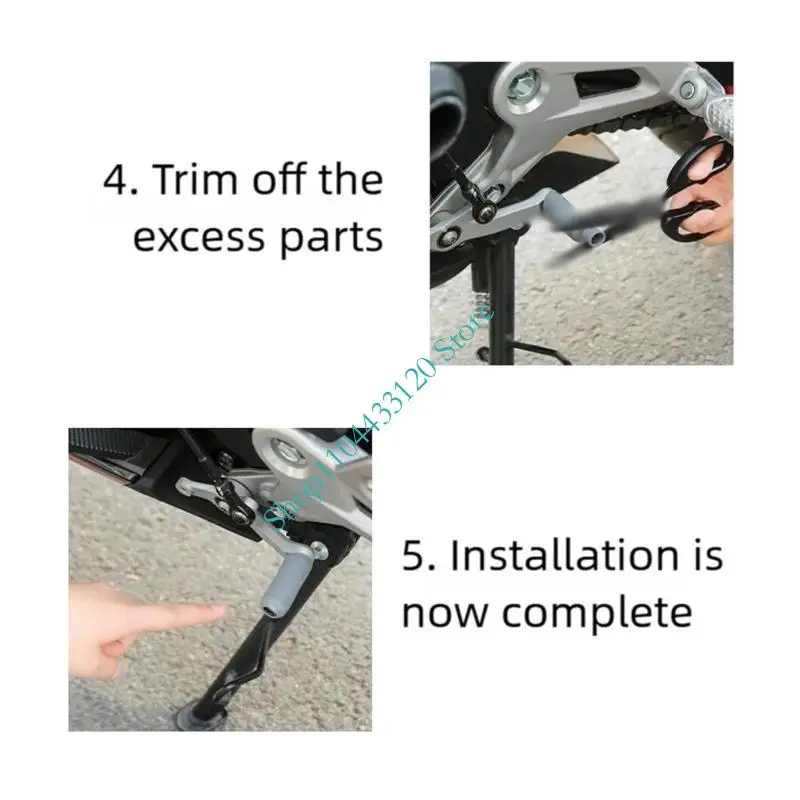 0XXD Elastic Gear Shifter Protector Prevents Shoe Scratches Oil Motorcycle Accessory