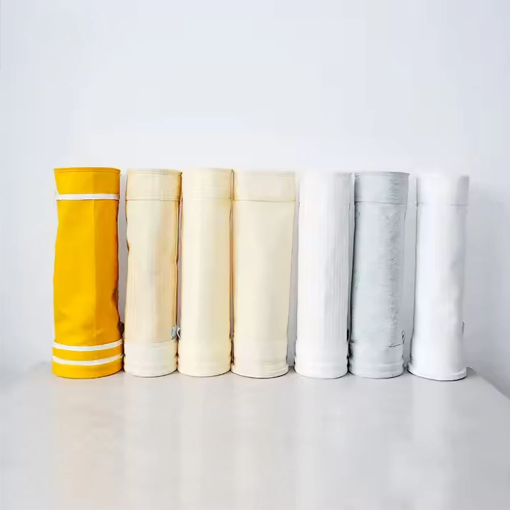 Prezzo di fabbrica 130 ℃   Sacchetto filtro in poliestere antistatico per la filtrazione della polvere in polvere