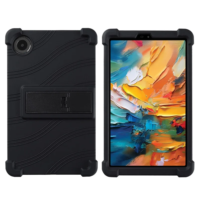 For TCL TAB 8 NXTPAPER 5G 8.7 Inch 8189S Tablet Case Shockproof Cover Kids Soft Silicon Stand Protective Shell