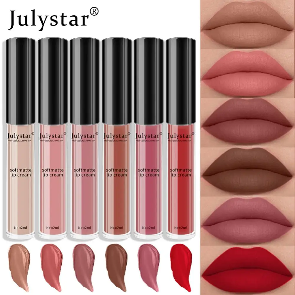 Lip Glaze Moisturizing Velvet Matte Lip Gloss Lip Cheek Lipstick Lipstick Pen Matte But Not Dry Lip Glaze Rich Color Makeup