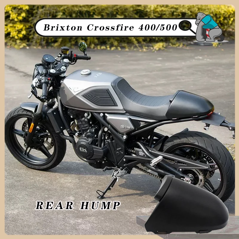 Customized For Brixton Crossfire 500 400 GK500 GK400 Motorcycle Rear Passenger Seat Cushion Pad Cowl Cover Rear Hump