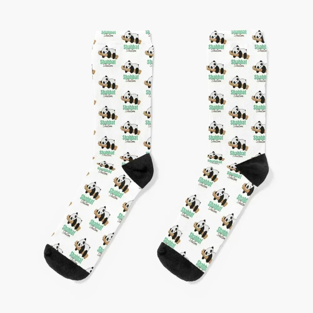 

Shabbat Shalom Socks New year's hiphop Socks Women Men's