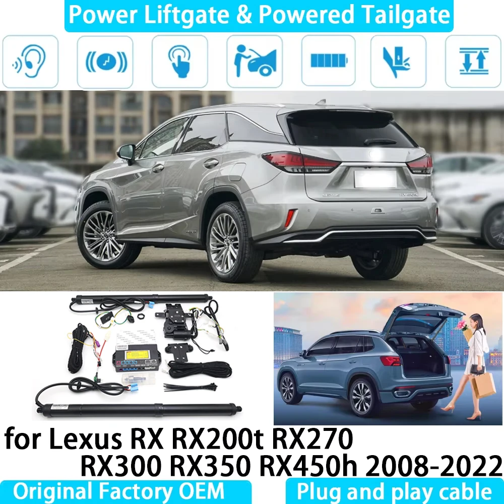 for Lexus RX RX200t RX270 RX300 RX350 RX450h 2008-2022 Automatic Electric Power Liftgate Powered Tailgate Strut Tail Gate
