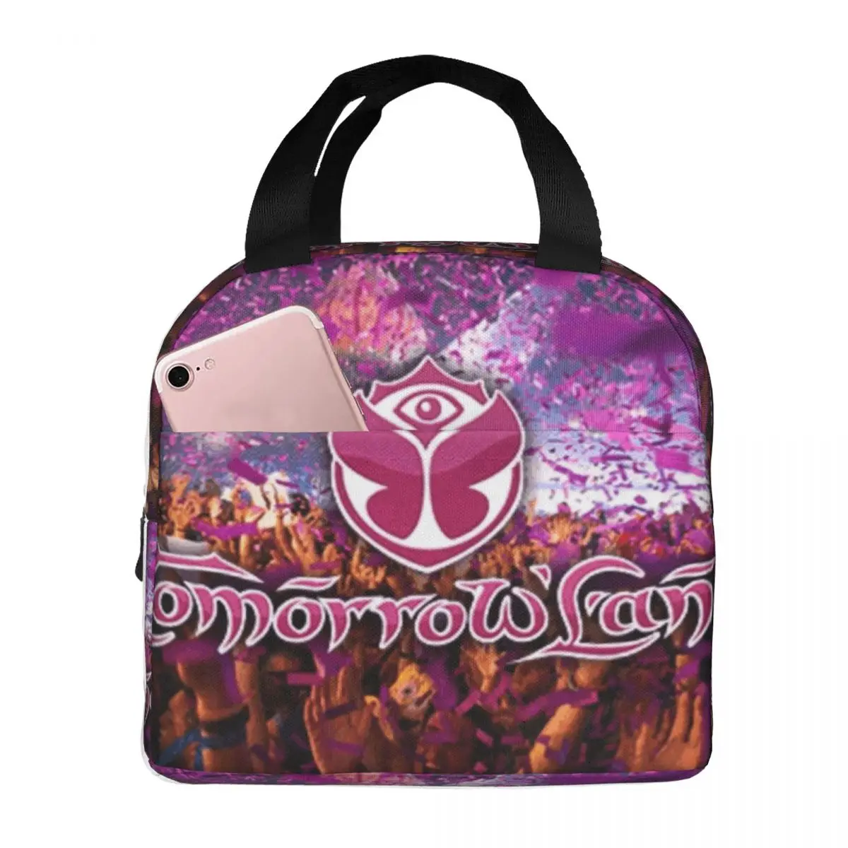 Tomorrowland Lunch Bag Men Women Thermal Cooler Insulated Lunch Boxes for School