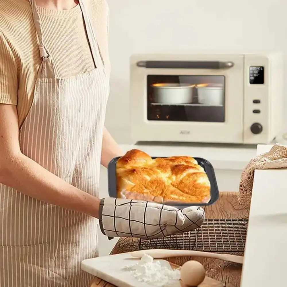 

Meatloaf Pan Carbon Steel Loaf Pan Non Stick Rectangle Shape Toast Bread Mold Black Color Heavy Duty Baking Tools Oven Use