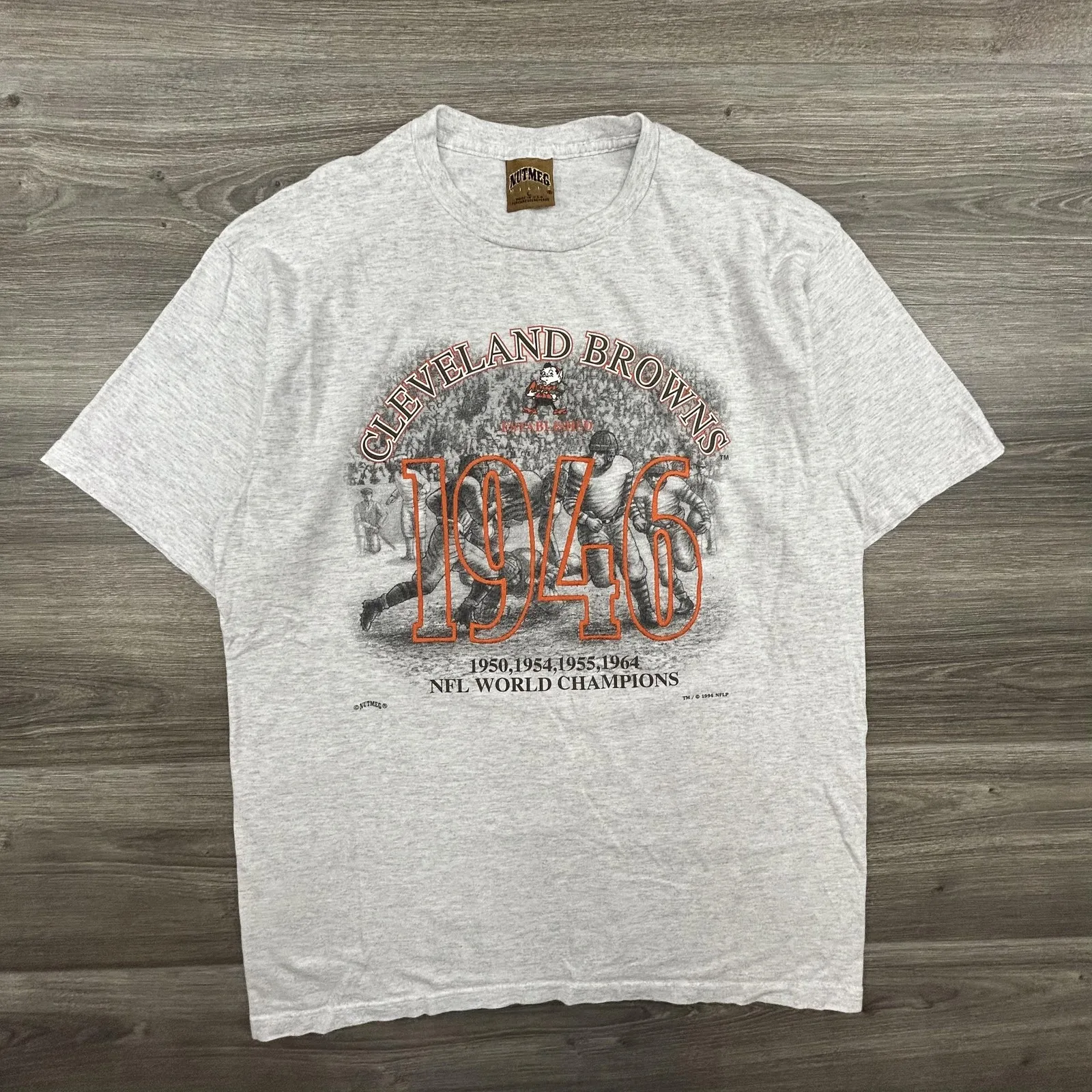 Винтажная футболка с изображением Спортивной истории чемпионов Клвеленд Браунс 2003, футболка для любителей футбольного наследия и ностальгических коллекционеров