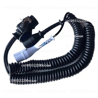 High-quality power cord connecting cable 15 cores to 7 cores, one tow two lengthened trailer line