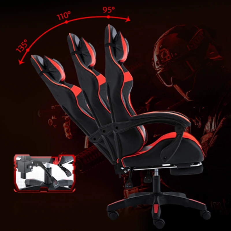 New 2024 Silla Gaming E-sports Chairs Racing Gamer Chair Internet Cafe Sports Home Computer Chaise Office стул компьютерный