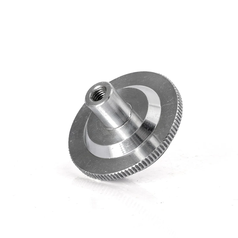 500 pieces CNC Machined Aluminum Knurled Flange Stud Alignment Pin with External Thread Anodized Finish Customizable Options