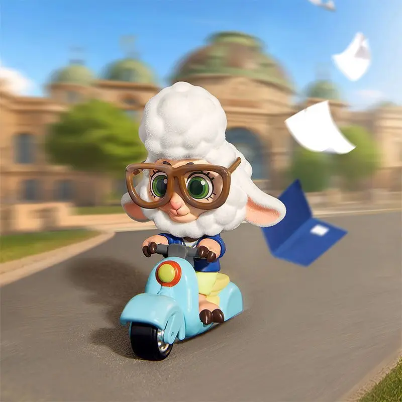 Cartoon Creatieve Zootopia Speelfiguren Dudu Fun Travel Series Speelgoed Woondecoratie Decoraties voor jongens en meisjes Vakantiecadeaus