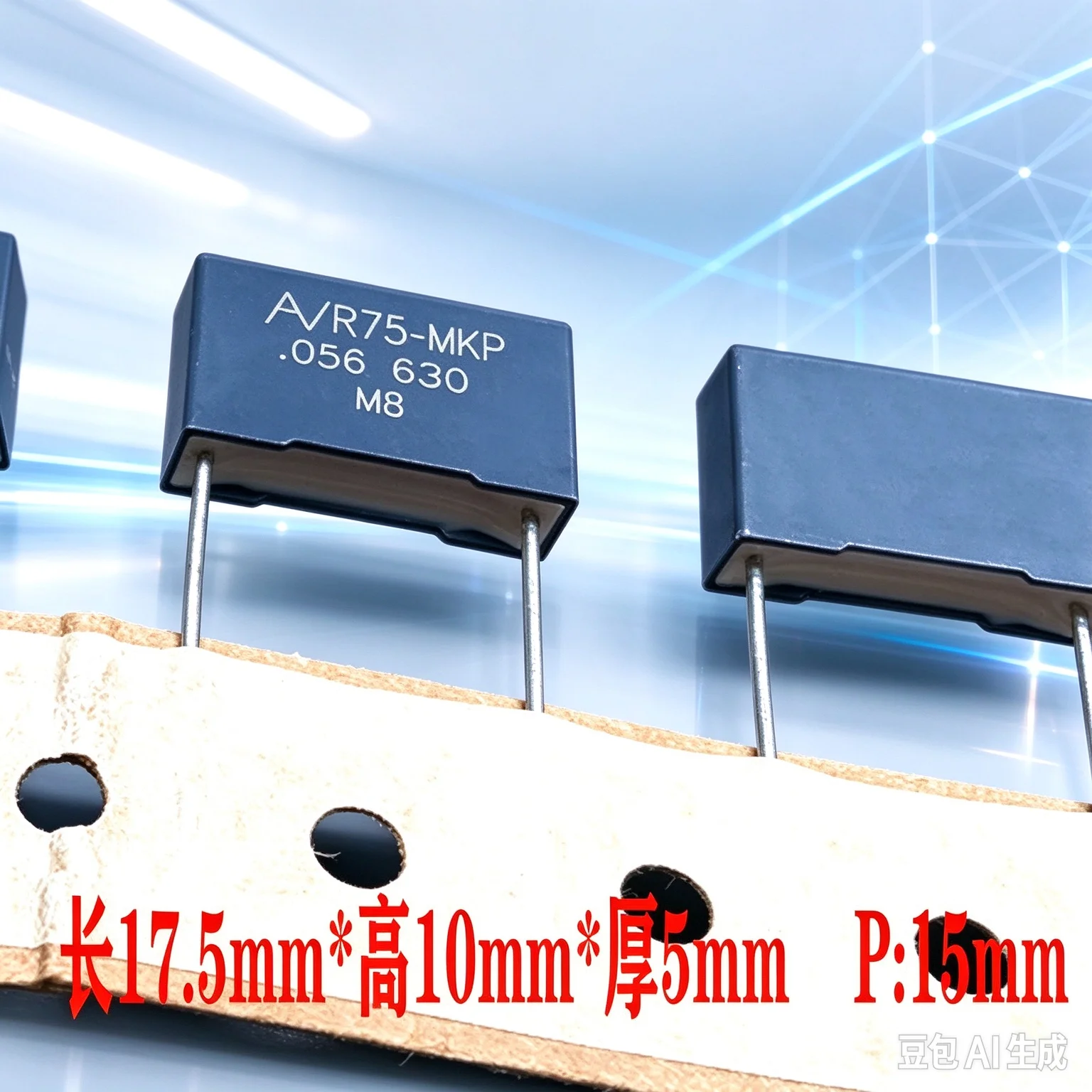 Select KEMET AV MKP R75 0.056uf 563 56nf 630v 2J for Safety Film Capacitor Replace Farad  100pcs