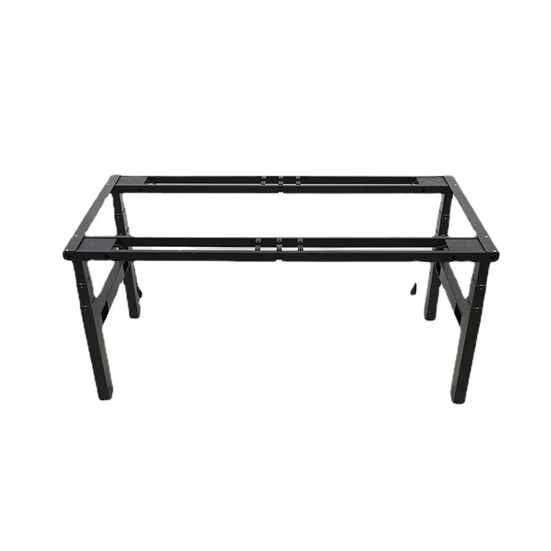 Electric lifting conference table, intelligent movable four-leg lifting computer table