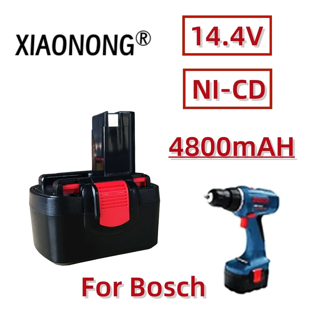 

BAT038 14.4V 4800mAh Rechargeable Battery for Bosch BAT038 BAT040 BAT140 BAT159 BAT041 3660K NI-CD PSR GSR GWS GHO 14.4V