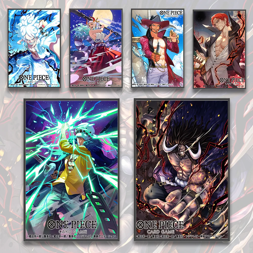 

ONE PIECE Kaido Anime Self-adhesive Sticker Poster Wallpaper Figures Law Home Decoration Painting Wall Bedroom Cartoons Gift