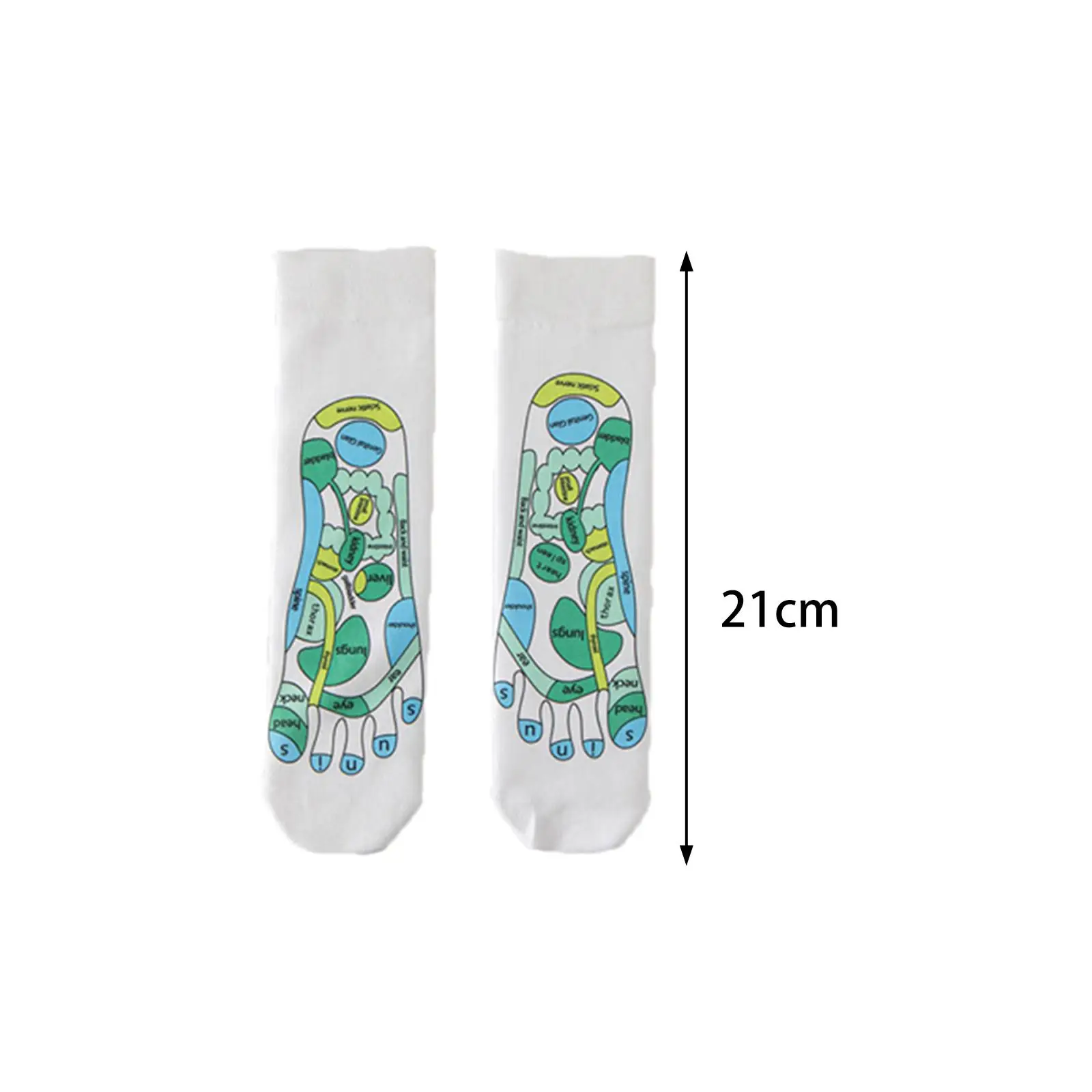 Conjunto de herramientas de reflexología de acupresión para hombres, calcetines de SPA de cinco dedos, calcetines de masaje de pies con bolígrafo de