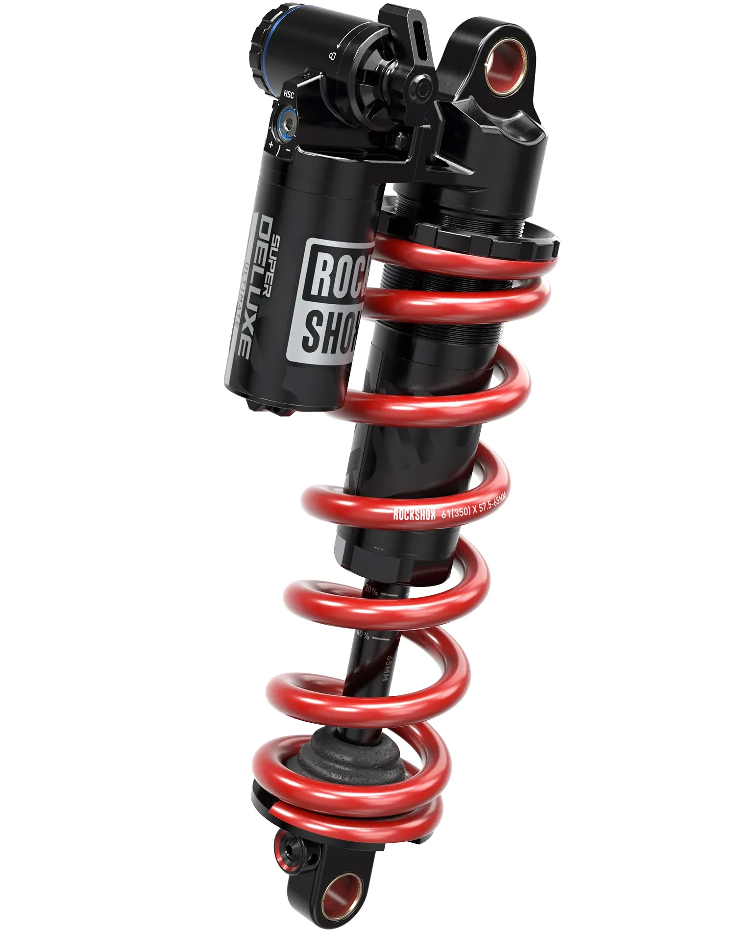 

ROCKSHOX Metric Coil Spring Used For Rear Shock Absorber SUPER DELUXE COIL 00.4118.200.025 AM SPRING MC RED 134X 151X 174X