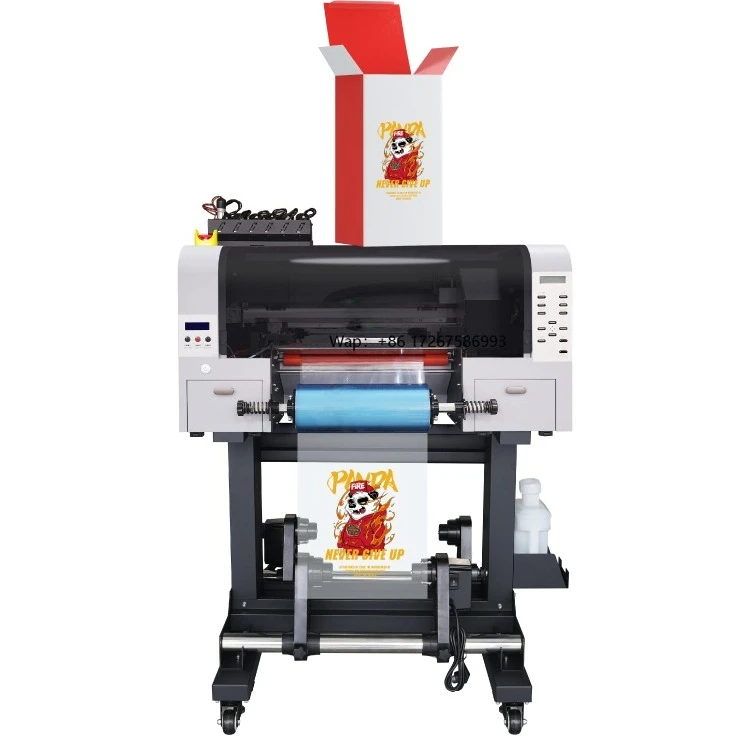 Hot Sale A3 Size UV Dtf Printer Roll to Roll Ab Cold Transfer Film Sticker Printing Machine Crystal Label Uv Sticker Printer