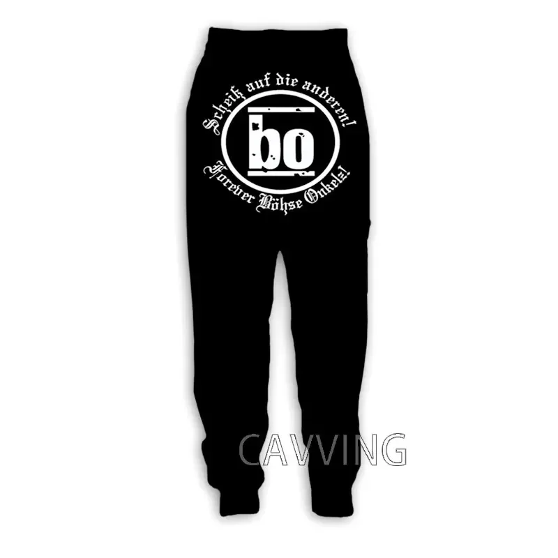 Nieuwe Fashion Rock Band 3d Geprint Casual Broek Sport Joggingbroek Joggingbroek Broek T01