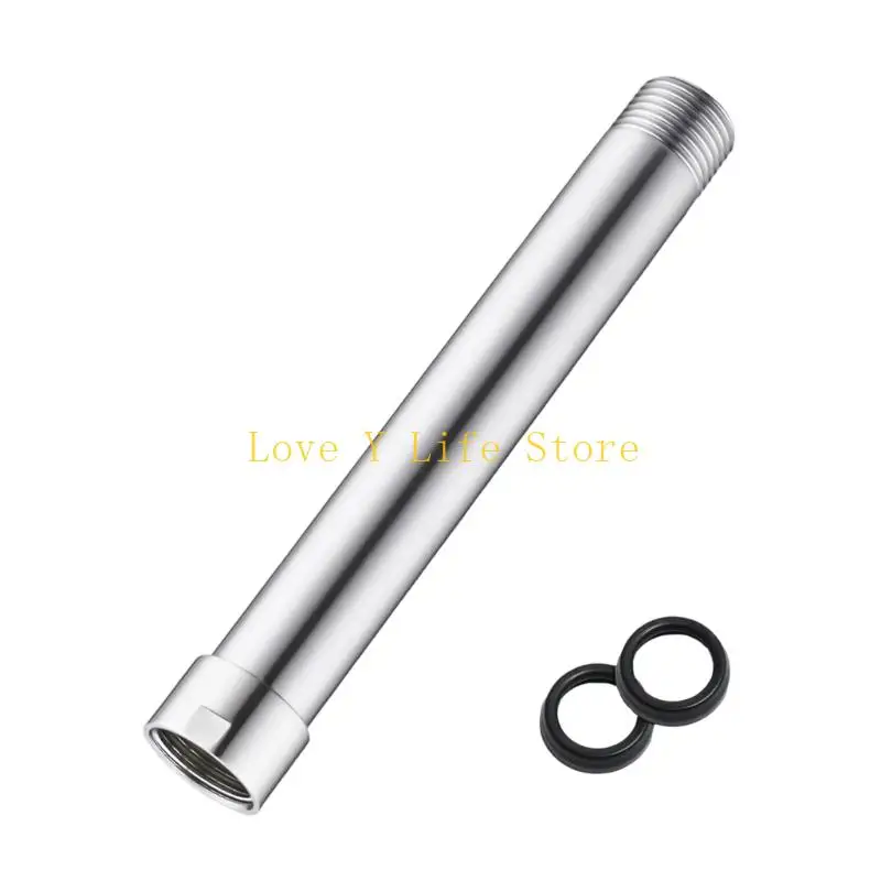 L74C دش موسع الفولاذ المقاوم للصدأ تمديد أنبوب معدني دش خلاط الأنابيب دائم #3