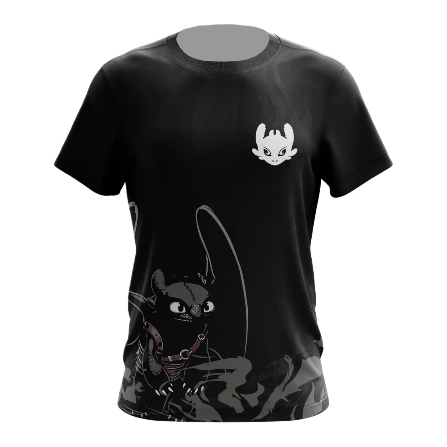 Toothless x Messi No.10 Dragon T-Shirt
