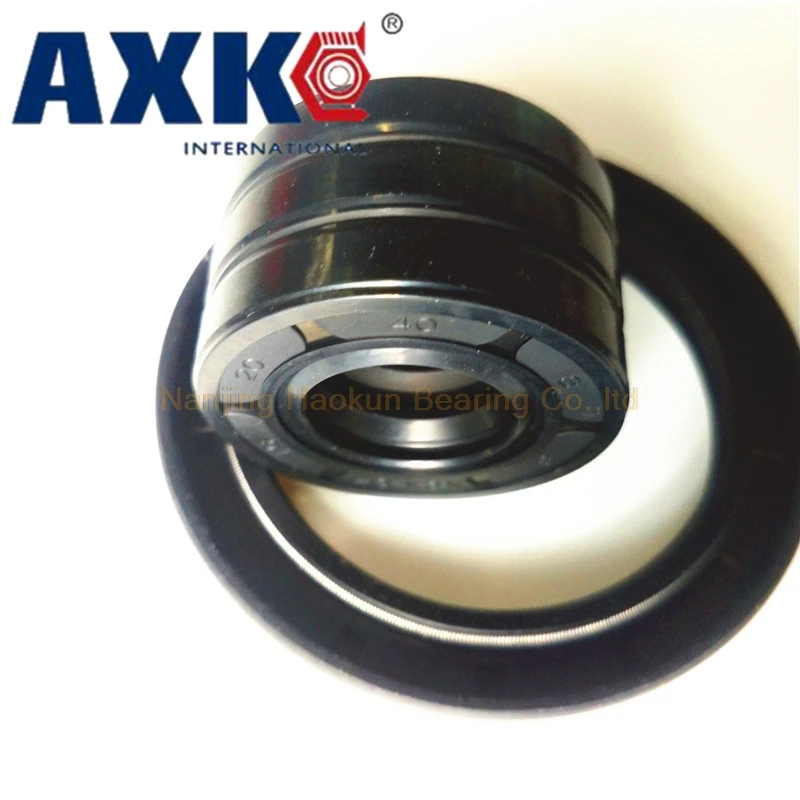 AXK36x58x8/10 36*60*6/10 36x60x6/10 Nitrile Rubber NBR Double Lips Spring TC Ring Gasket Radial Shaft Skeleton Oil Seal