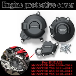 For Ducati Monster 659 696 795 796 1100 2008-2015 Motorcycles Engine cover Protection case For GB Racing