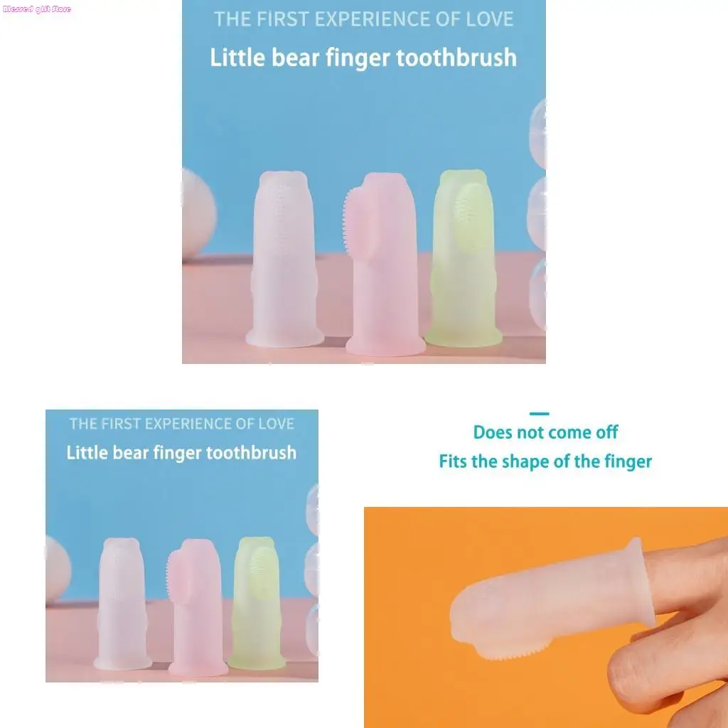 

D0JC Soother Easy Clean Design For Early Dental Care Baby Infant Massager