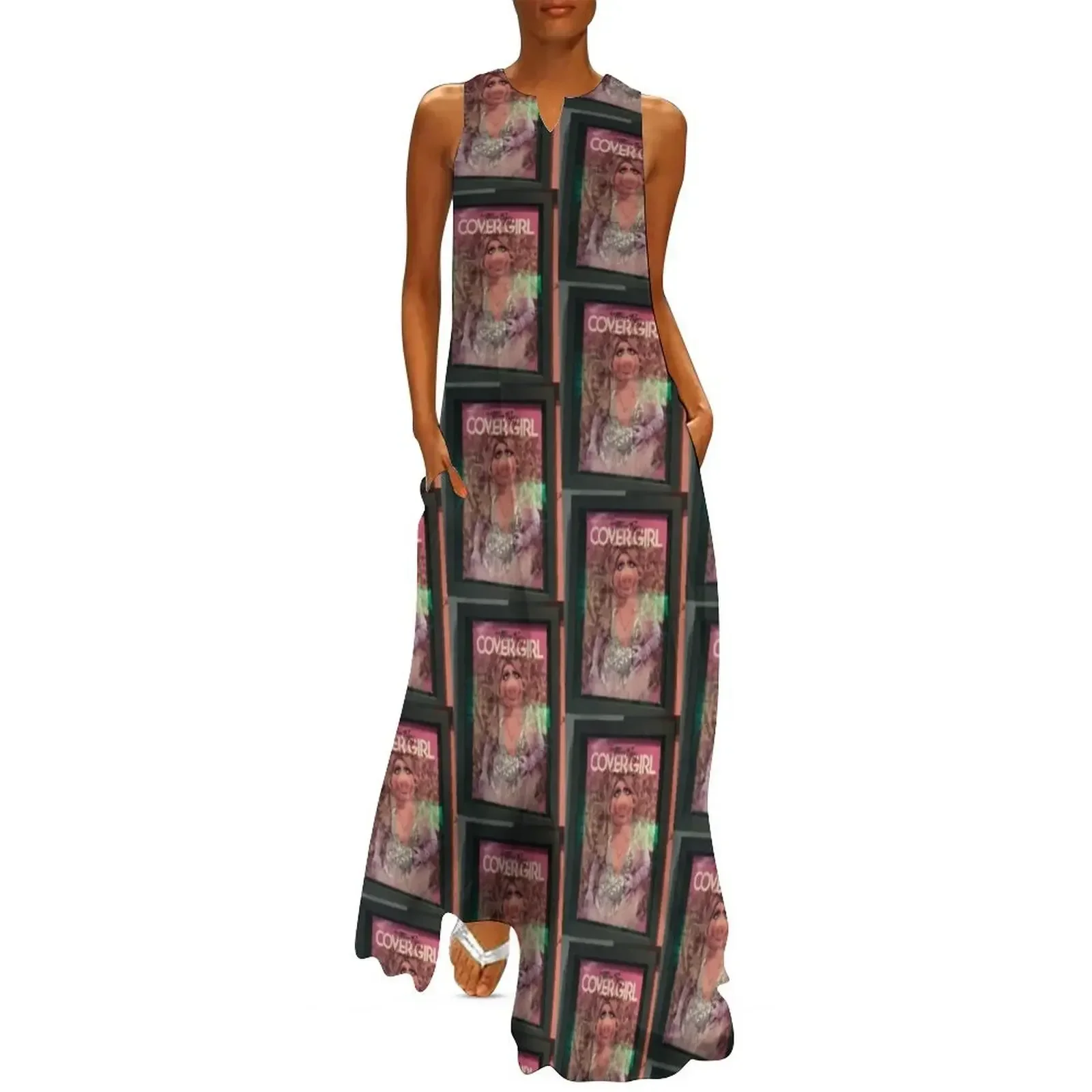 

Miss Piggy, Super Model! Long Dress Dress women elegant dress prom dresses 2025 prom dresses