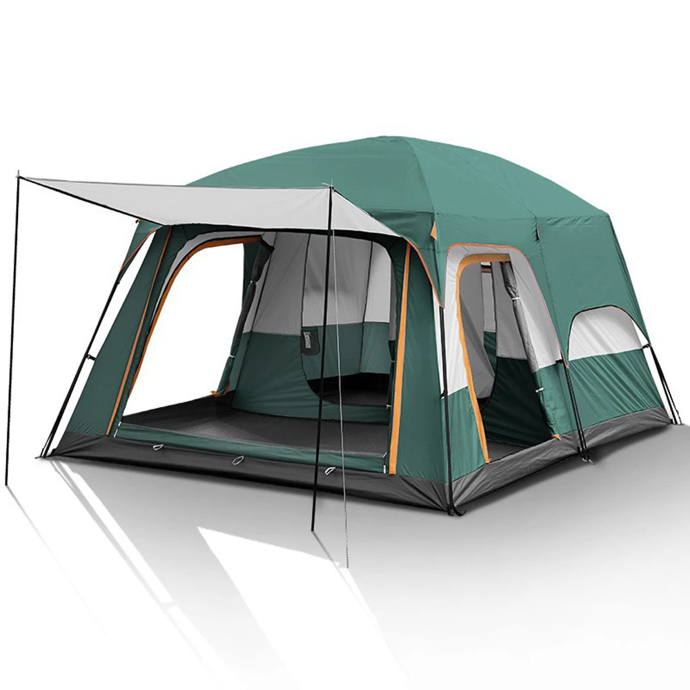 Outdoor Travel Camping Tent Waterproof Tent Portable Rainproof Sunshine-proof Tent Fishing Hiking Sunshine Shelter