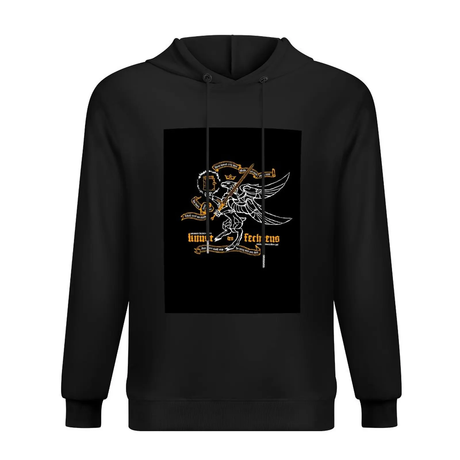 

Kunst des Fechtens - Tetramorph Hoodie korean autumn clothes men's clothes aesthetic clothing mens clothing pullover hoodies