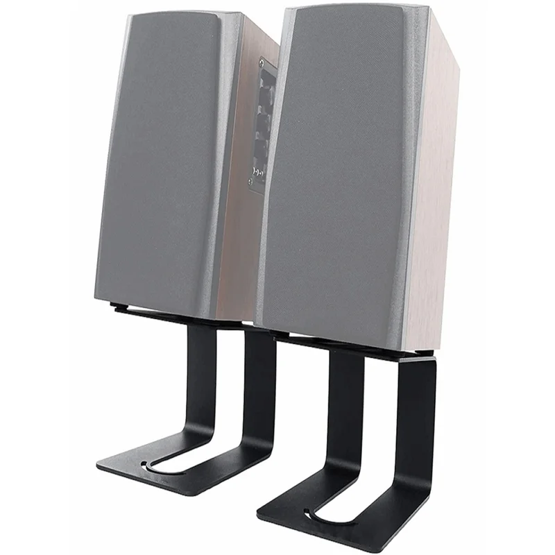 AED7-1 pièces 5,3 pouces hauteur moniteur haut-parleur support Riser confortable Angle de vision support métal Riser